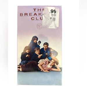 New & Sealed Vintage The Breakfast Club VHS Tape
